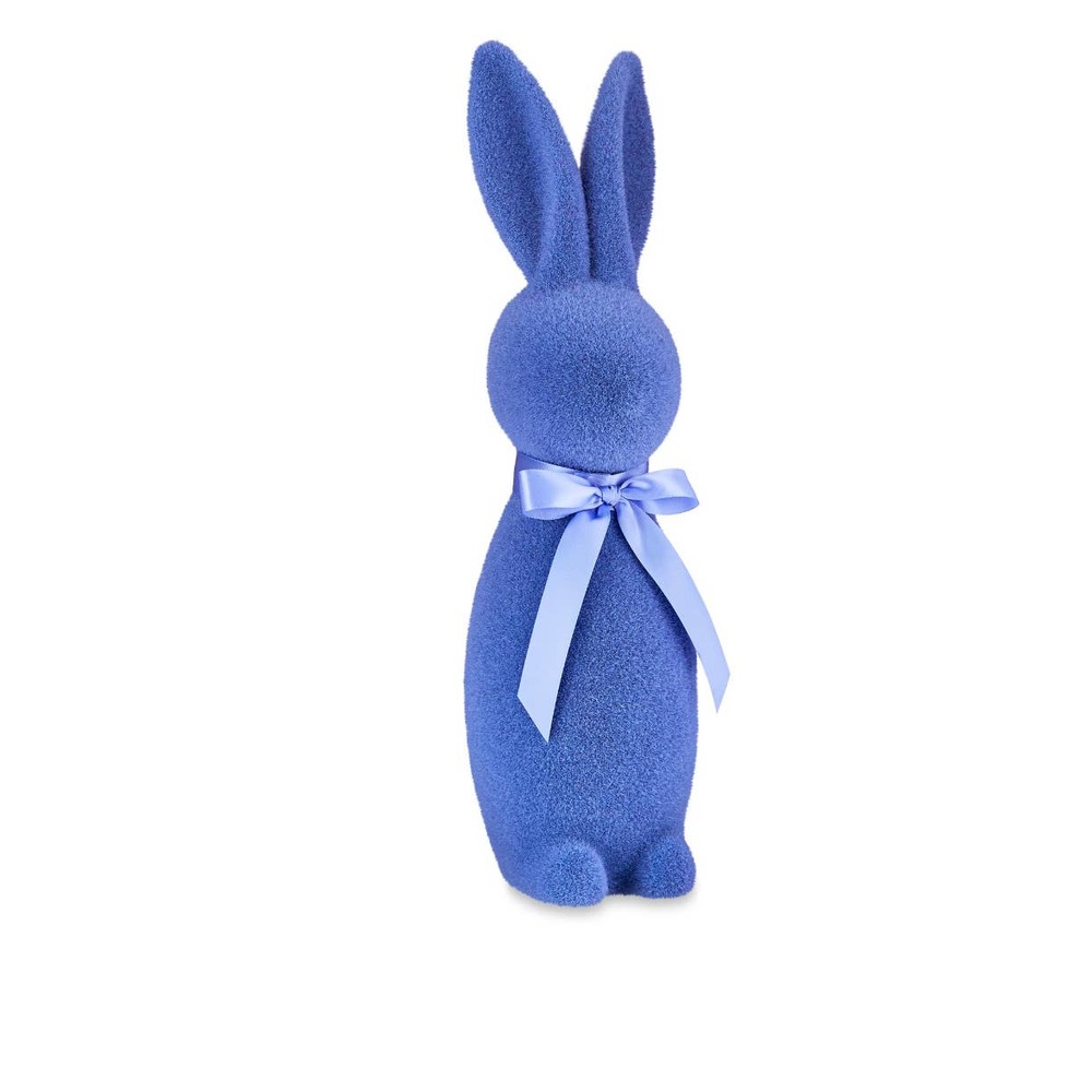 Flocked bunny flocked rabbit Easter bunny rabbit